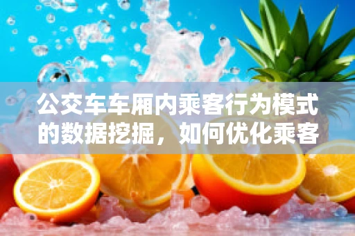 公交车车厢内乘客行为模式的数据挖掘，如何优化乘客体验？