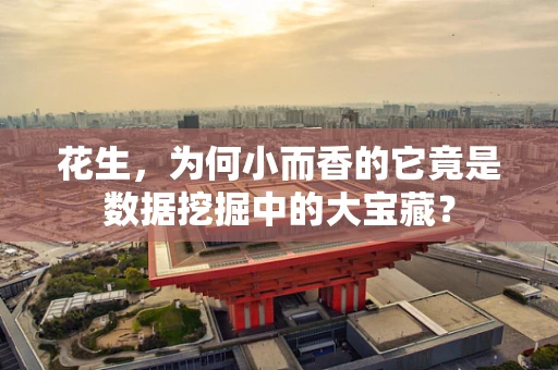 花生，为何小而香的它竟是数据挖掘中的大宝藏？