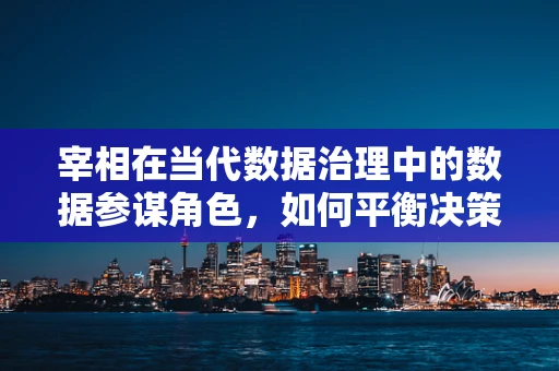 宰相在当代数据治理中的数据参谋角色，如何平衡决策与数据洞察？