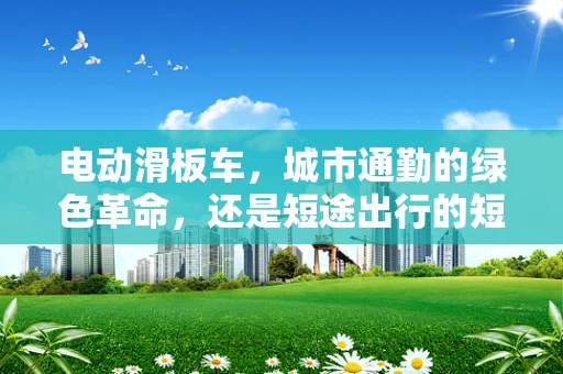 电动滑板车，城市通勤的绿色革命，还是短途出行的短暂风尚？