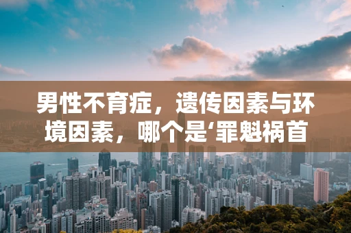 男性不育症，遗传因素与环境因素，哪个是‘罪魁祸首’？