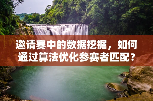 邀请赛中的数据挖掘，如何通过算法优化参赛者匹配？