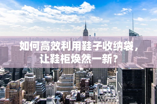 如何高效利用鞋子收纳袋，让鞋柜焕然一新？