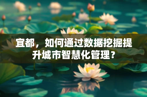 宜都，如何通过数据挖掘提升城市智慧化管理？