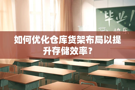 如何优化仓库货架布局以提升存储效率？