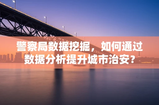 警察局数据挖掘，如何通过数据分析提升城市治安？