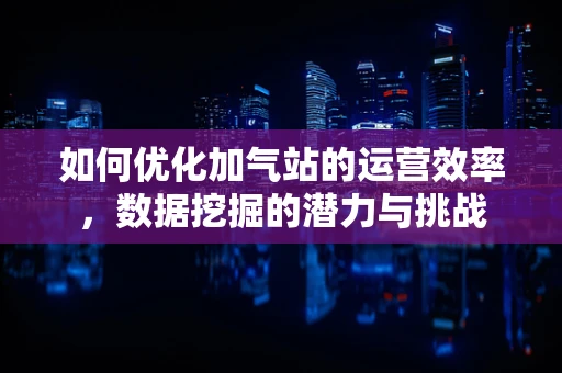如何优化加气站的运营效率，数据挖掘的潜力与挑战