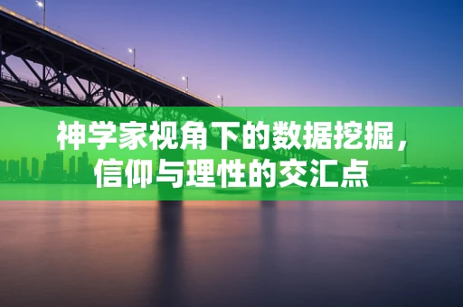 神学家视角下的数据挖掘，信仰与理性的交汇点