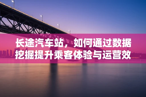 长途汽车站，如何通过数据挖掘提升乘客体验与运营效率？