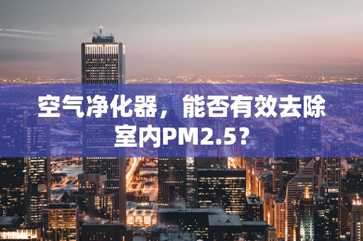 空气净化器，能否有效去除室内PM2.5？