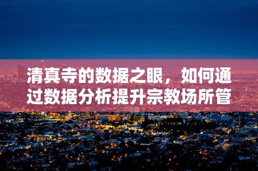 清真寺的数据之眼，如何通过数据分析提升宗教场所管理效率？
