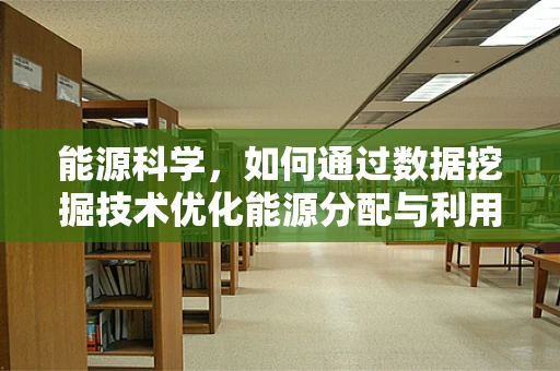 能源科学，如何通过数据挖掘技术优化能源分配与利用？
