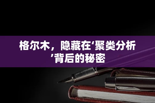 格尔木，隐藏在‘聚类分析’背后的秘密