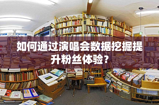 如何通过演唱会数据挖掘提升粉丝体验？