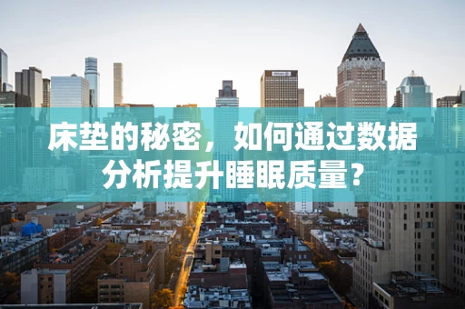床垫的秘密，如何通过数据分析提升睡眠质量？
