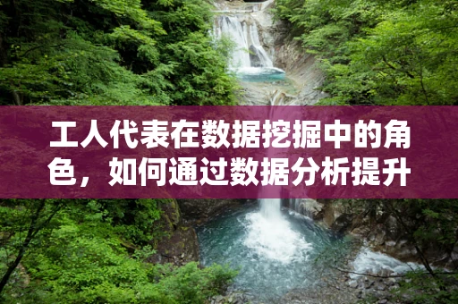 工人代表在数据挖掘中的角色，如何通过数据分析提升其影响力与决策力？
