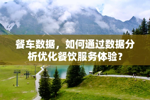 餐车数据，如何通过数据分析优化餐饮服务体验？