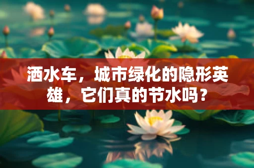 洒水车，城市绿化的隐形英雄，它们真的节水吗？