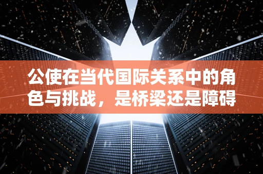 公使在当代国际关系中的角色与挑战，是桥梁还是障碍？