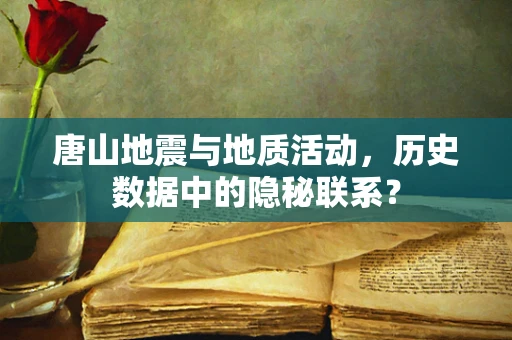 唐山地震与地质活动，历史数据中的隐秘联系？