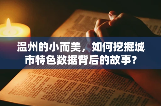 温州的小而美，如何挖掘城市特色数据背后的故事？
