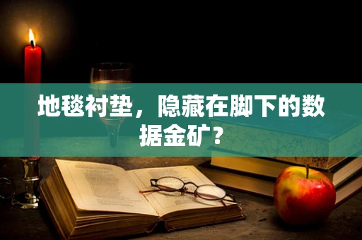 地毯衬垫，隐藏在脚下的数据金矿？