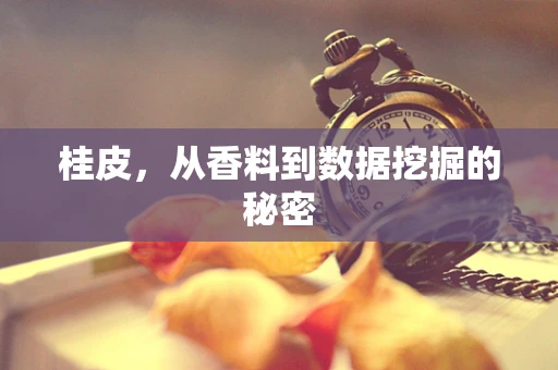 桂皮，从香料到数据挖掘的秘密