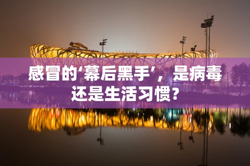 感冒的‘幕后黑手’，是病毒还是生活习惯？