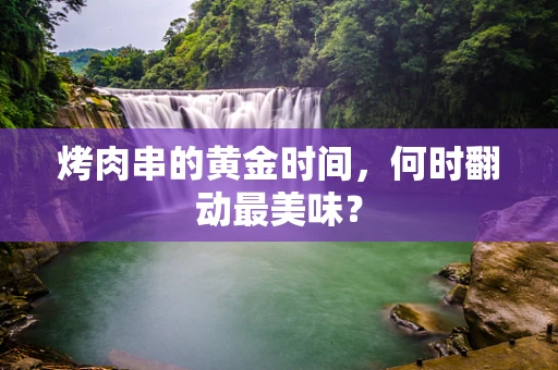 烤肉串的黄金时间，何时翻动最美味？