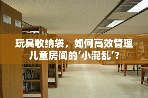 玩具收纳袋，如何高效管理儿童房间的‘小混乱’？