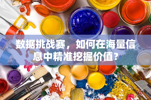 数据挑战赛，如何在海量信息中精准挖掘价值？