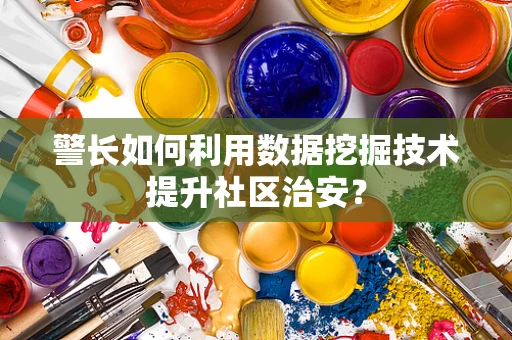 警长如何利用数据挖掘技术提升社区治安？