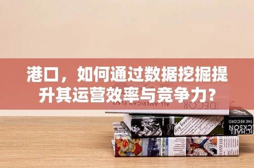 港口，如何通过数据挖掘提升其运营效率与竞争力？