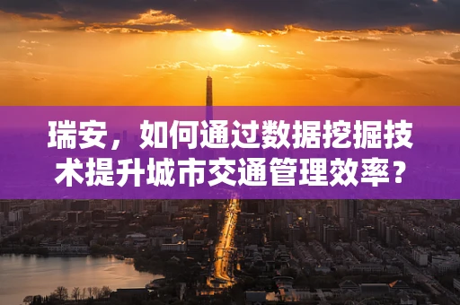 瑞安，如何通过数据挖掘技术提升城市交通管理效率？