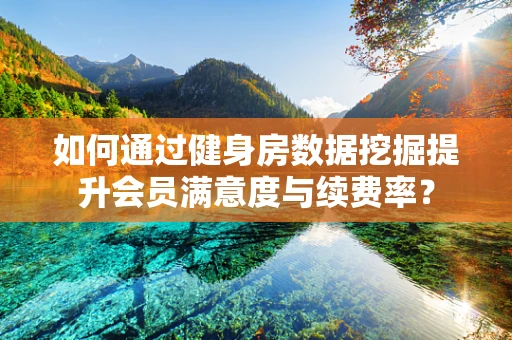 如何通过健身房数据挖掘提升会员满意度与续费率？