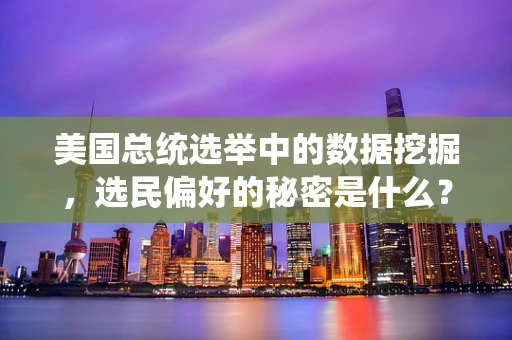 美国总统选举中的数据挖掘，选民偏好的秘密是什么？