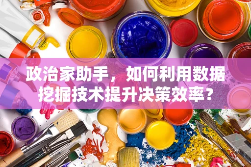 政治家助手，如何利用数据挖掘技术提升决策效率？