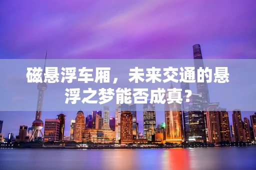 磁悬浮车厢，未来交通的悬浮之梦能否成真？