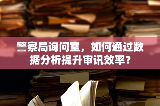 警察局询问室，如何通过数据分析提升审讯效率？