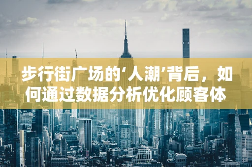 步行街广场的‘人潮’背后，如何通过数据分析优化顾客体验？