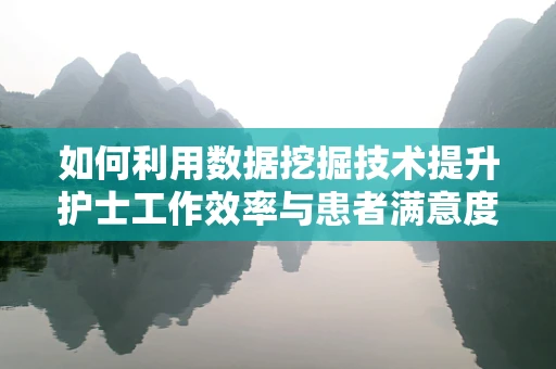 如何利用数据挖掘技术提升护士工作效率与患者满意度？
