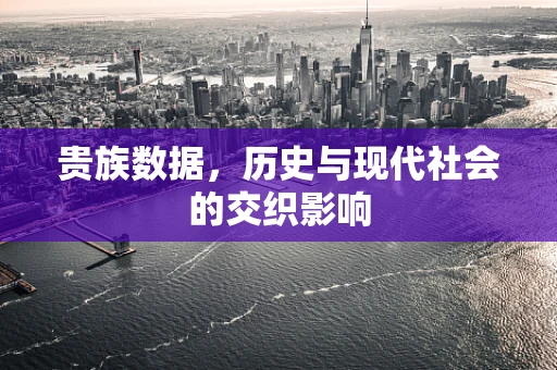 贵族数据，历史与现代社会的交织影响