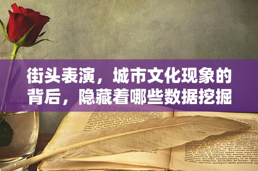 街头表演，城市文化现象的背后，隐藏着哪些数据挖掘的机遇？