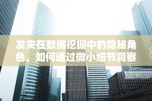 发夹在数据挖掘中的隐秘角色，如何通过微小细节洞察大数据？