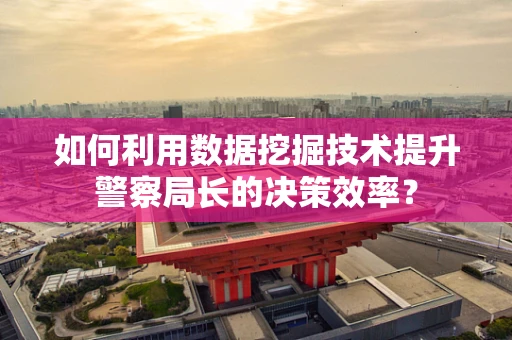 如何利用数据挖掘技术提升警察局长的决策效率？