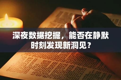 深夜数据挖掘，能否在静默时刻发现新洞见？