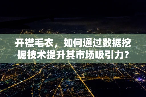 开襟毛衣，如何通过数据挖掘技术提升其市场吸引力？