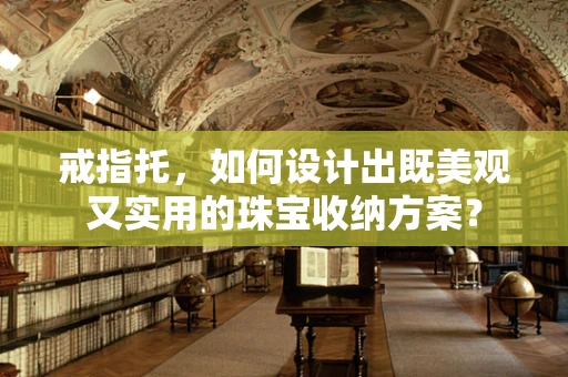 戒指托，如何设计出既美观又实用的珠宝收纳方案？