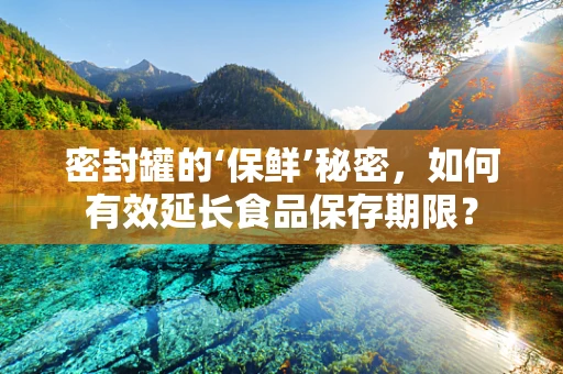 密封罐的‘保鲜’秘密，如何有效延长食品保存期限？