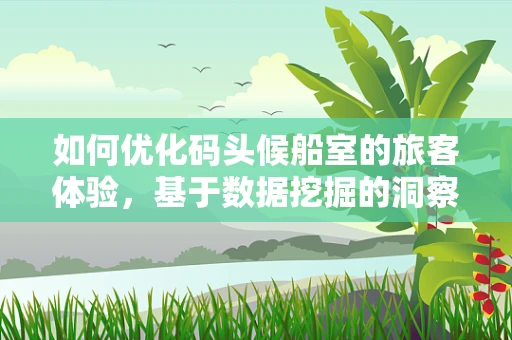 如何优化码头候船室的旅客体验，基于数据挖掘的洞察